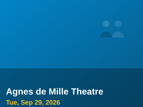 Fall Dance Sep 29 - Oct 3, 2026